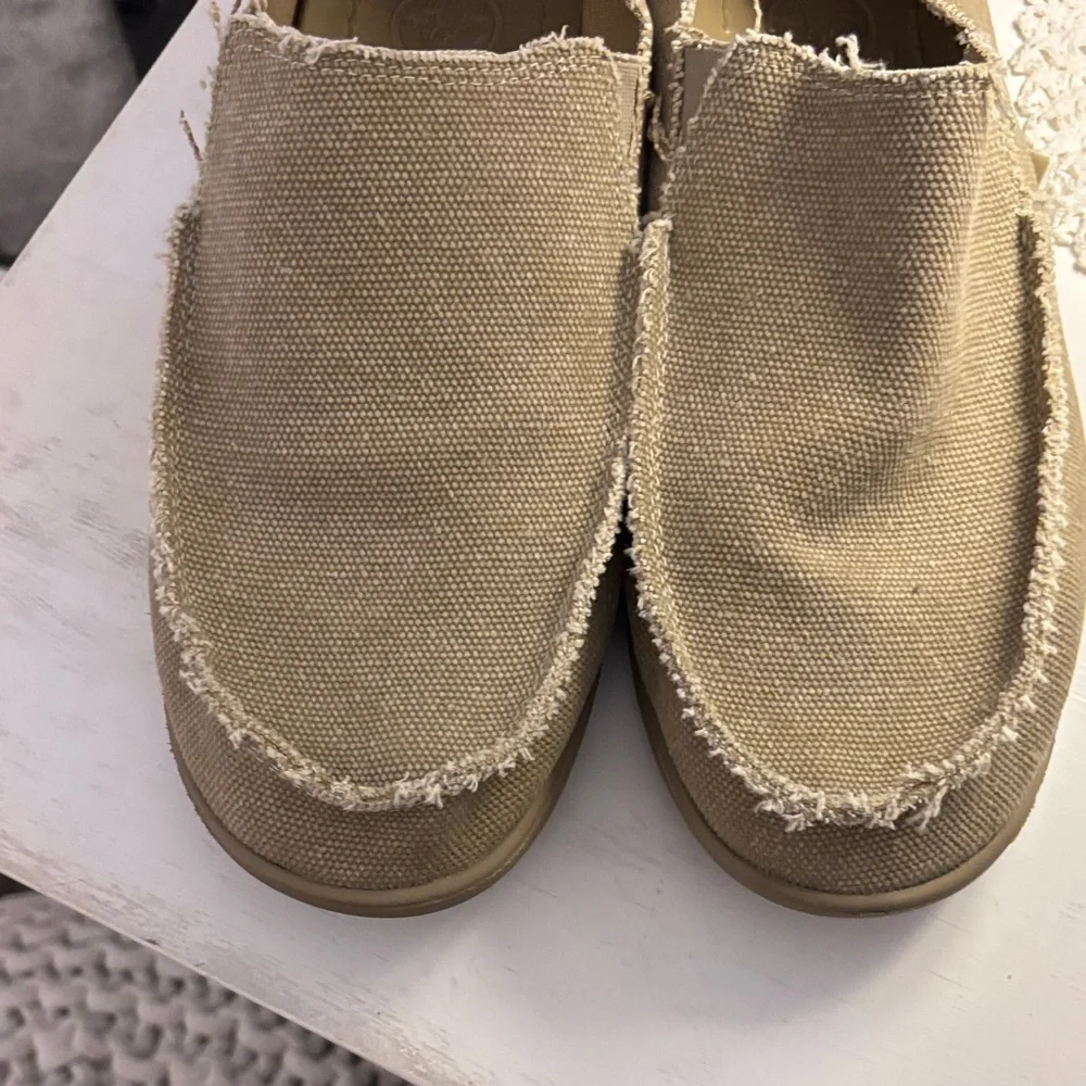 Men’s Crocs Casual Tan Slip-On Shoes